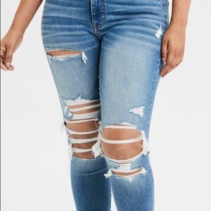 American eagle ripped jeans